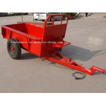 Top Seller 7CB-1 1ton Small Farm Trailer for 10-15HP Walking Tractor